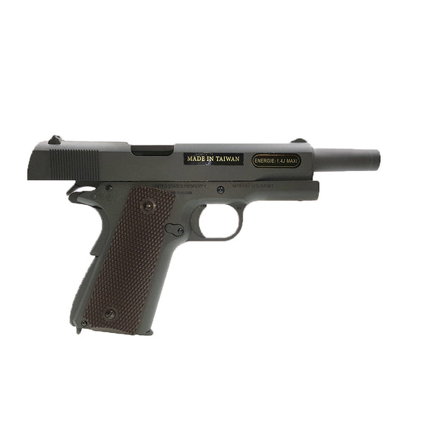 アンプル Cybergun AO 1911 GBB Airsoft Pistol (Marble Pattern with