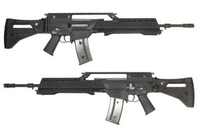 【G-Rap】Black 9 WE Tech 999E-G39 IDZ GBB Rifle(Black)