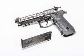 WE Tech M9A1 HEX CUT GBB Pistol( Two-Tone)-Pistols-Crown Airsoft