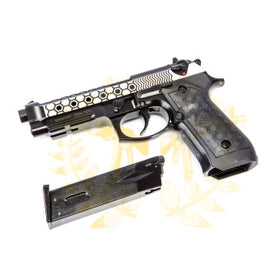 WE Tech M9A1 HEX CUT GBB Pistol( Two-Tone)-Pistols-Crown Airsoft