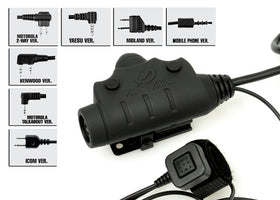 Z Tactical U94 PTT New Version Z115 ( Mobile Phone ver.)-Radio Accessories-Crown Airsoft