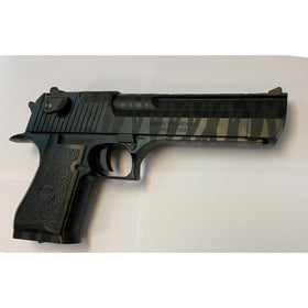 CYBERGUN LICENSED DESERT EAGLE .50 GBB PISTOL (TIGER STRIPE BLACK)-Pistols-Crown Airsoft