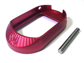 AIP Aluminum Infinity Magwell - Type 3 (Red)-Magwell-Crown Airsoft