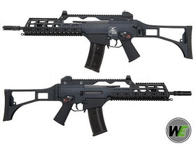 WE Tech 999 G36 RAS AEG Rifle(Black)-Rifles-Crown Airsoft