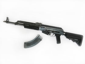 WE Tech AK74 PMC GBB Rifle(Black)-Rifles-Crown Airsoft