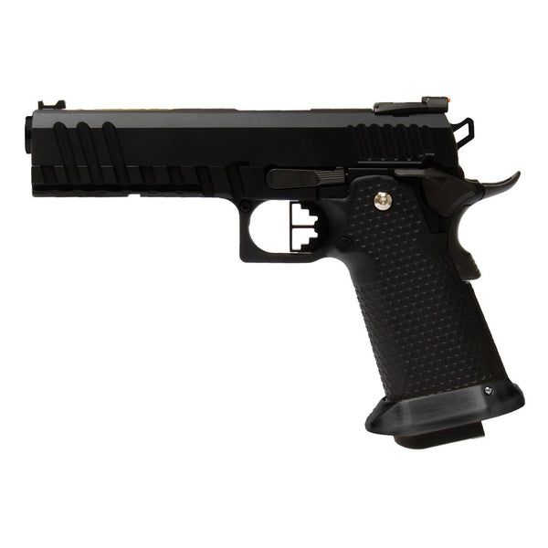 ガバメント　ハイキャパ　AW CUSTOM AW Custom AW-HX2003 Hi-Capa GBB Pistol (Black ACE)