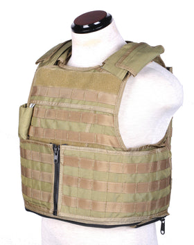 Phantom Tactical RAV Body armor (Tan)-Combat Gear-Crown Airsoft