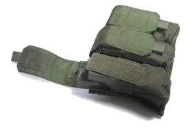 Phantom Tactical M4 Triple magazine pouch (Olive Drab)-Combat Gear-Crown Airsoft