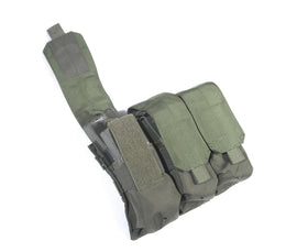 Phantom Tactical M4 Triple magazine pouch (Olive Drab)-Combat Gear-Crown Airsoft