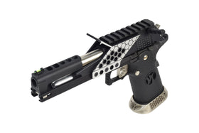 AW Custom AW-HX2202 Gold Standard IPSC Gas Blowback Airsoft Pistol - Black HX2202-Pistols-Crown Airsoft