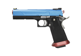 AW Custom AW-HX1105 Hi-Capa GBB Pistol (BLUE)-Pistols-Crown Airsoft