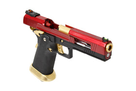 AW Custom AW-HX1004 Split Frame Hi-Capa GBB Pistol (RED)-Pistols-Crown Airsoft