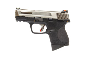 WE Tech BB FORCE Compact T6B Full-Auto (SV Stealth Slide/SV Barrel/BK Frame)-Pistols-Crown Airsoft