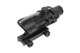 BOG SSR 0210 ACOG Optic Fibre Reflex Sight (Black)-Scopes & Optics-Crown Airsoft