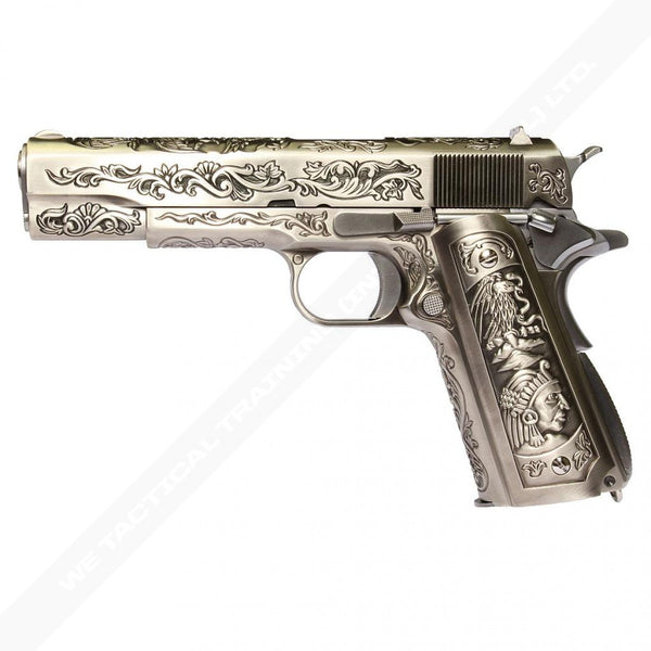 WE Tech Inca warrior 1911GBB pistol (Silver)