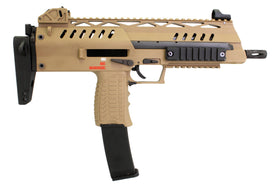 WE Tech SMG 8 GBBR (Tan)-Rifles-Crown Airsoft