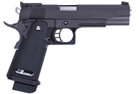 WE Tech Hi Capa 5.1 GBB pistol R Version (Black)-Pistols-Crown Airsoft