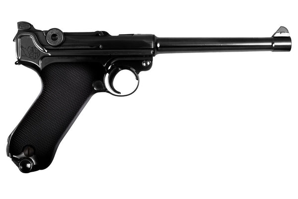 WE P08 ６インチ ブラック 送料無料 豊富な，新作 ＷＥ ルガー Ｐ０８ ６インチ ブラック ブローバック