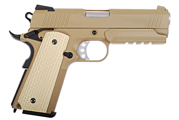 WE Tech Desert Warrior 4.3 GBB Pistol(TAN)