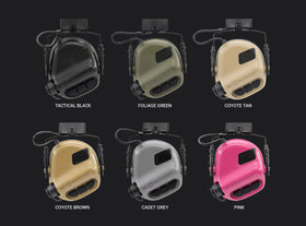 Earmor M32H MOD1 Tactical Communication Hearing Protector for FAST MT Helmets-Radio - Headset-Crown Airsoft