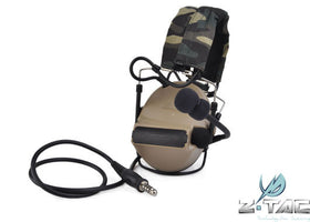 Z tactical zComtac II Headset Z041 (Dark Earth)-Radio Accessories-Crown Airsoft