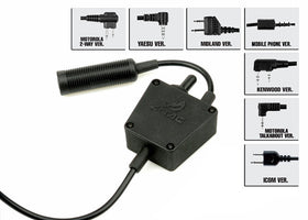 Z Tactical Zpeltor PTT Z122 (Motorola 2-pin)-Radio Accessories-Crown Airsoft