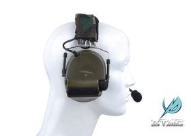 Z tactical zComtac II Headset Z041 (Black)-Radio Accessories-Crown Airsoft