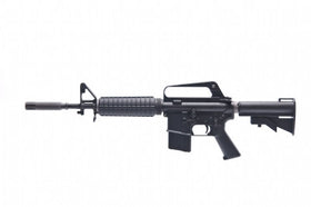 WE Tech XM177 GBBR (Black)-Rifles-Crown Airsoft