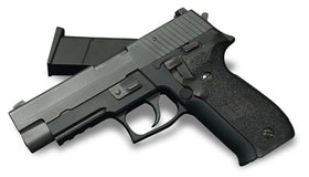 WE Tech F226 GBB pistol W/ Tactical rail (Black)-Pistols-Crown Airsoft