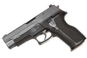WE Tech F226-E2 GBB pistol W/ Tactical Rail-Pistols-Crown Airsoft