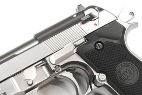 WE Tech M9A1 GBB Pistol (Gen 2, Silver )-Pistols-Crown Airsoft