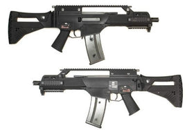 WE Tech 999-G36C IDZ GBB Rifle(Black)-Rifles-Crown Airsoft