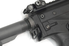 WE Tech MSK Telescopic Stock GBB Rifle (Black)-Rifles-Crown Airsoft
