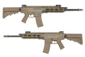 WE MSK E03 AEG - Telescopic Stock (Tan)-Rifles-Crown Airsoft