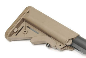 WE Tech MSK Telescopic Stock GBB Rifle (FDE)-Rifles-Crown Airsoft