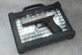 WE Tech G series Engraved G17 IV Box set(Ivory)-Pistols-Crown Airsoft