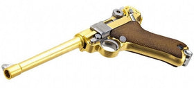 WE Tech WWII P08 8inch GBB Pistol(Gold)-Pistols-Crown Airsoft