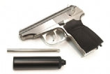 WE Tech Makarov Full Marking GBB Pistol (Silver)-Pistols-Crown Airsoft