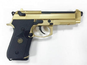 WE Tech M9A1 GBB Pistol Navy version (Gold )-Pistols-Crown Airsoft