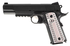 WE Tech M45A1 1911 GBB Pistol (Black)-Pistols-Crown Airsoft