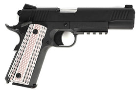 WE Tech M45A1 1911 GBB Pistol (Black)-Pistols-Crown Airsoft