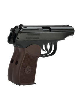 WE MAKAROV DOUBLE BARREL BK-Pistols-Crown Airsoft