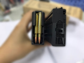 WE M4/M16 Airsoft GBB Open Bolt 80rds Double Magazine (Black)-Rifle Magazines-Crown Airsoft