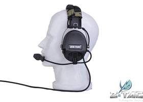 Z tactical zSordin Headset Z111 (Black)-Radio Accessories-Crown Airsoft