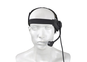 Z tactical zSelex TASC1 Headset Z028 (Black)-Radio Accessories-Crown Airsoft
