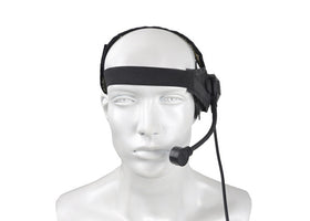 Z tactical zSelex TASC1 Headset Z028 (Black)-Radio Accessories-Crown Airsoft