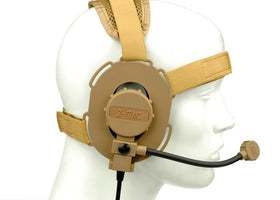 Z tactical zBowman Evo III Headset Z029 (Dark Earth)-Radio Accessories-Crown Airsoft