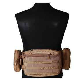 Nylon Combat belt battle system-Bags & Packs-Crown Airsoft