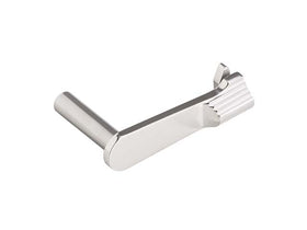 AIP Stainless Slide Stop For Hi-capa 5.1/4.3 (Silver)-Slide Stop /Thumb Rest-Crown Airsoft