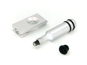 AIP Cocking Handle For Custom open slide - Silver-Cocking Handle& Slide RearCover-Crown Airsoft